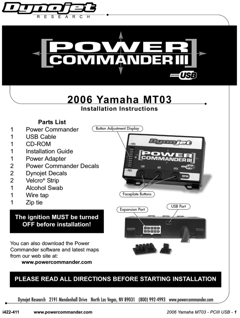 Dynojet Power Commander III Service manual Dynojet Power Commander III Service manual