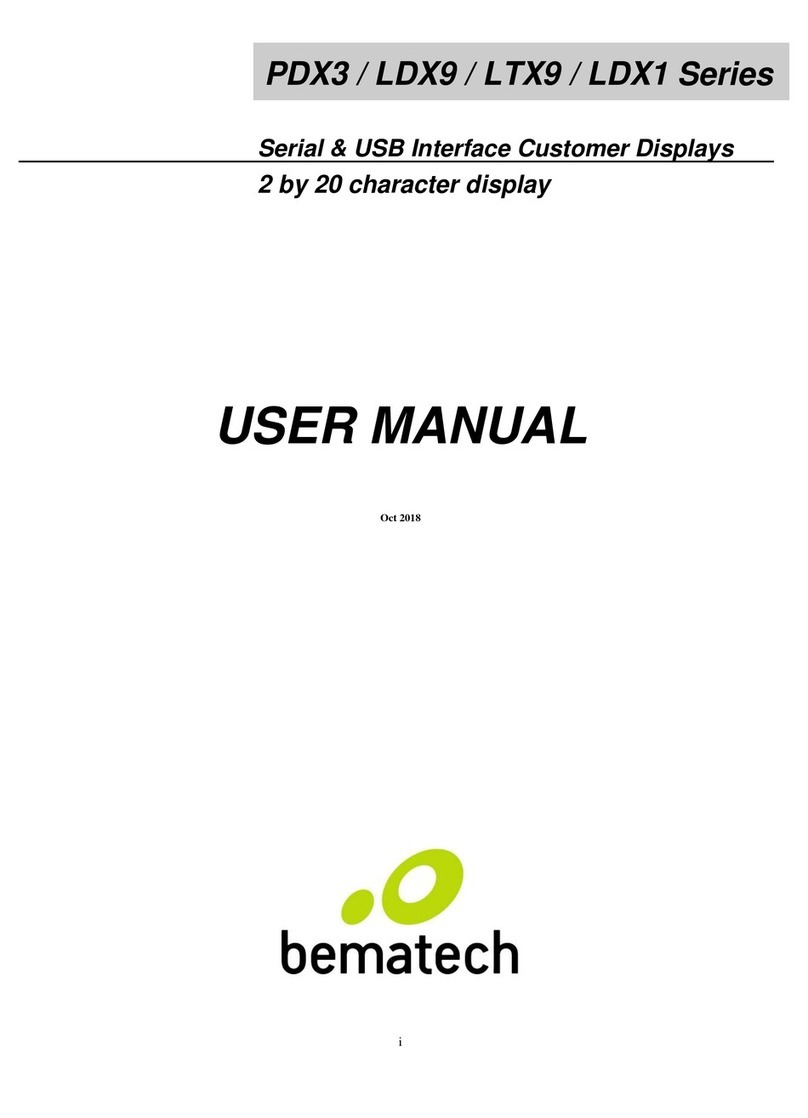 Bematech PDX3000 user manual
