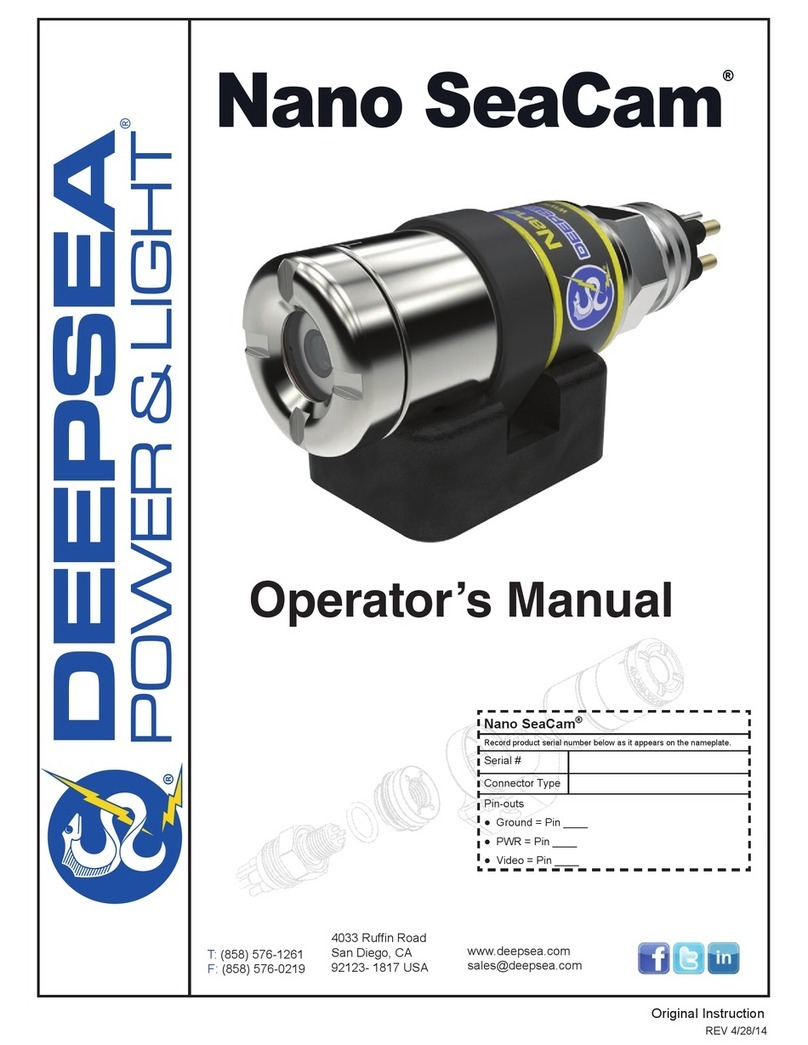 Deep Sea Electronics Plc Nano SeaCam Operator's manual
