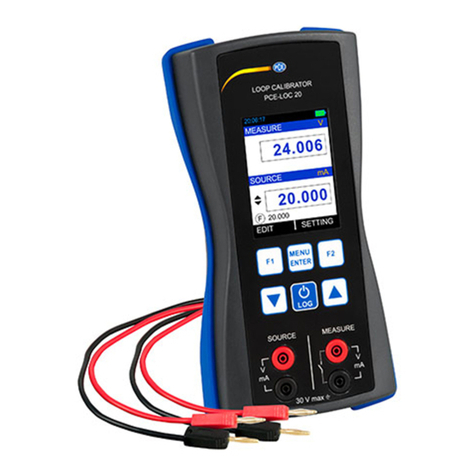 PCE Instruments PCE-LOC 20 User manual