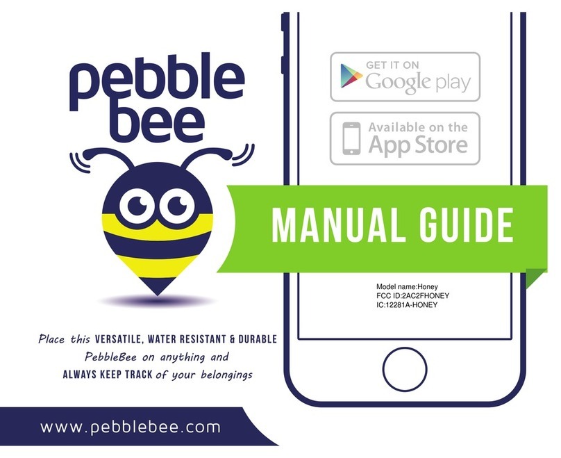 Pebblebee Honey Manual guide