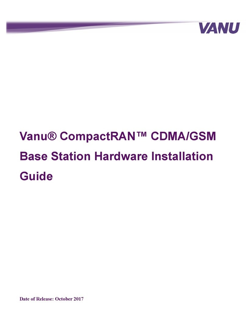 Vanu CompactRAN Hardware installation guide