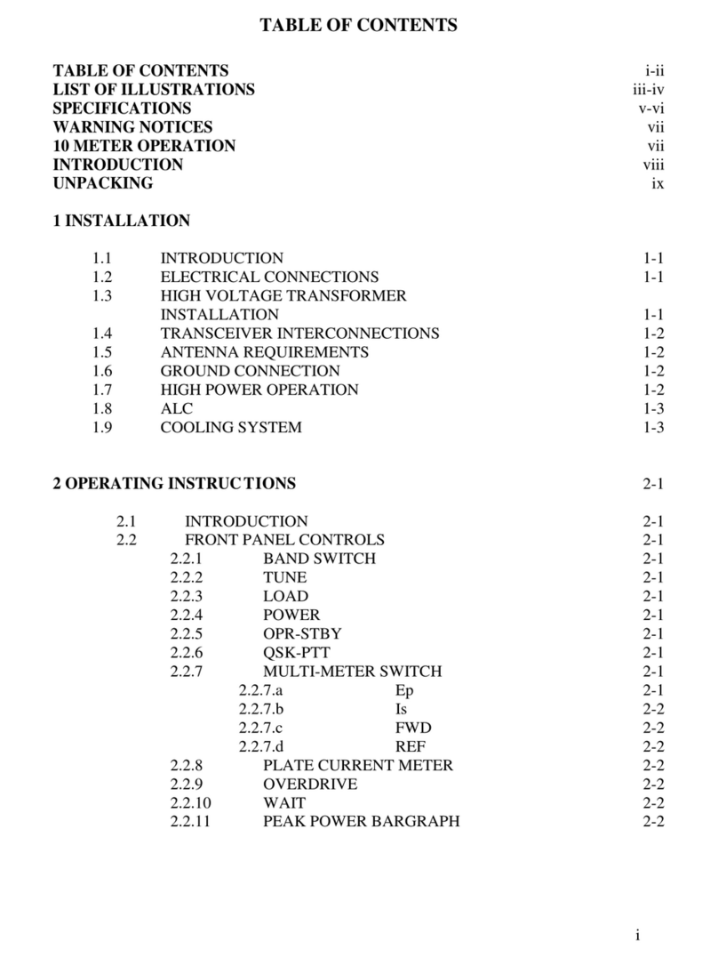 Ten-Tec TITAN III 417 manual
