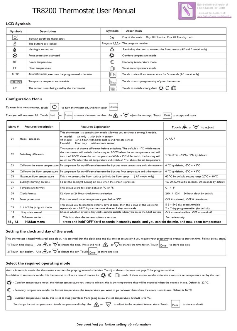 Foxit TR8200 user manual