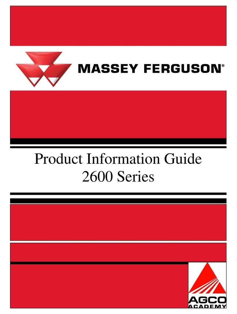 MASSEY FERGUSON 2605 Installation and operation manual
