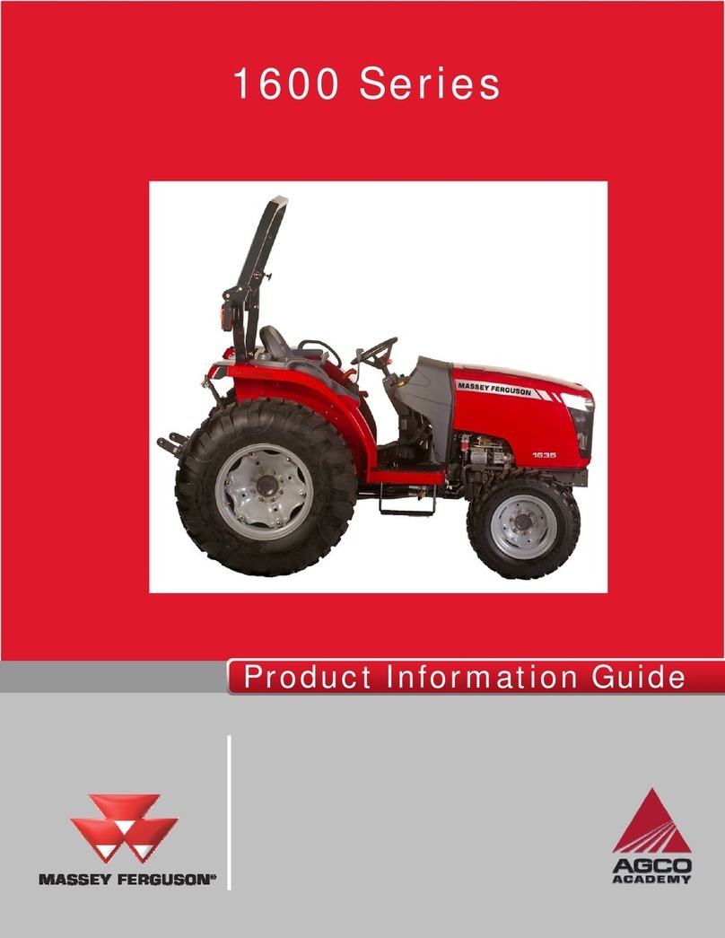MASSEY FERGUSON 1648 Installation and operation manual MASSEY FERGUSON 1648 Installation and operation manual