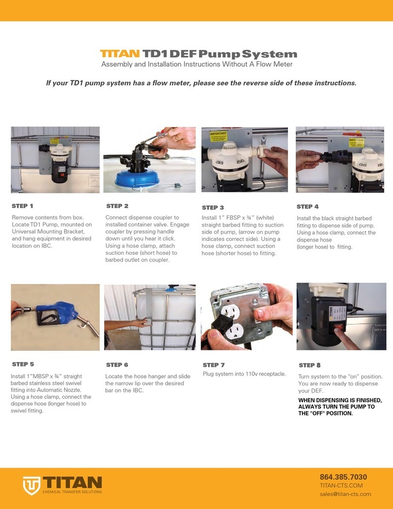 Titan TD1 Instruction manual