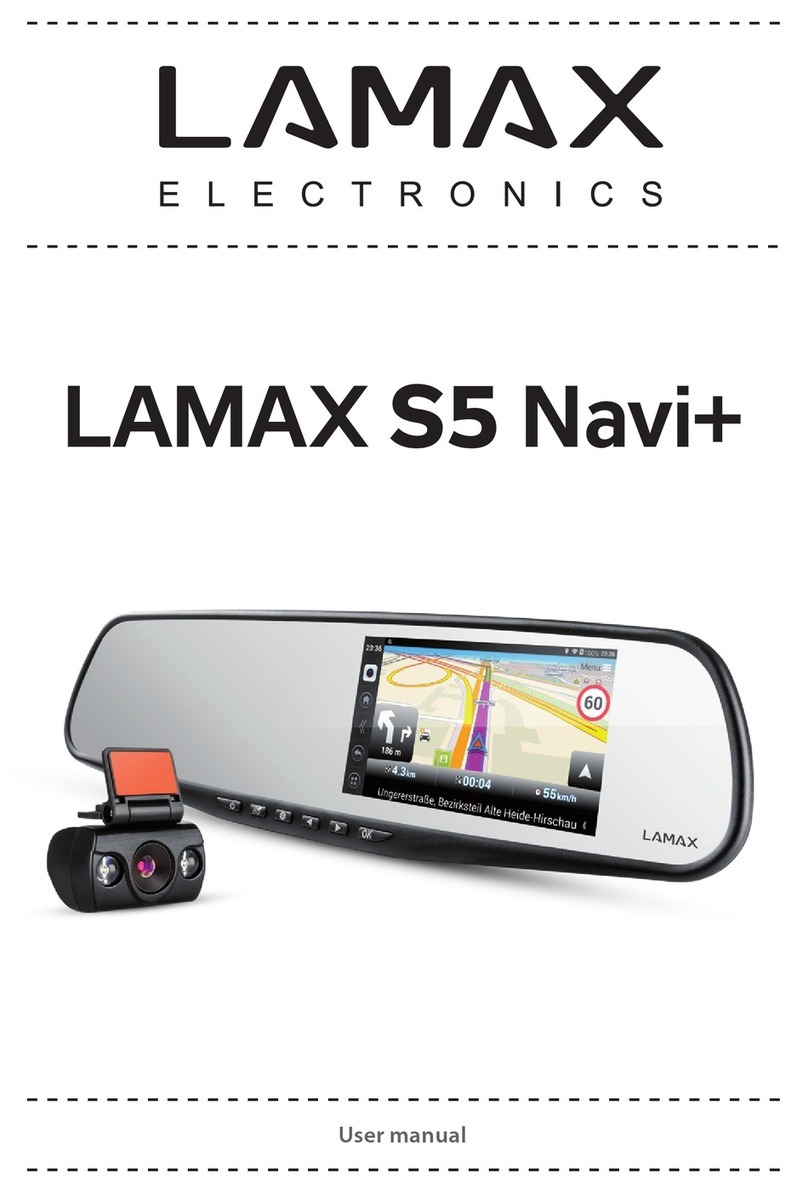 Lamax Electronics LAMAX S5 Navi+ user manual
