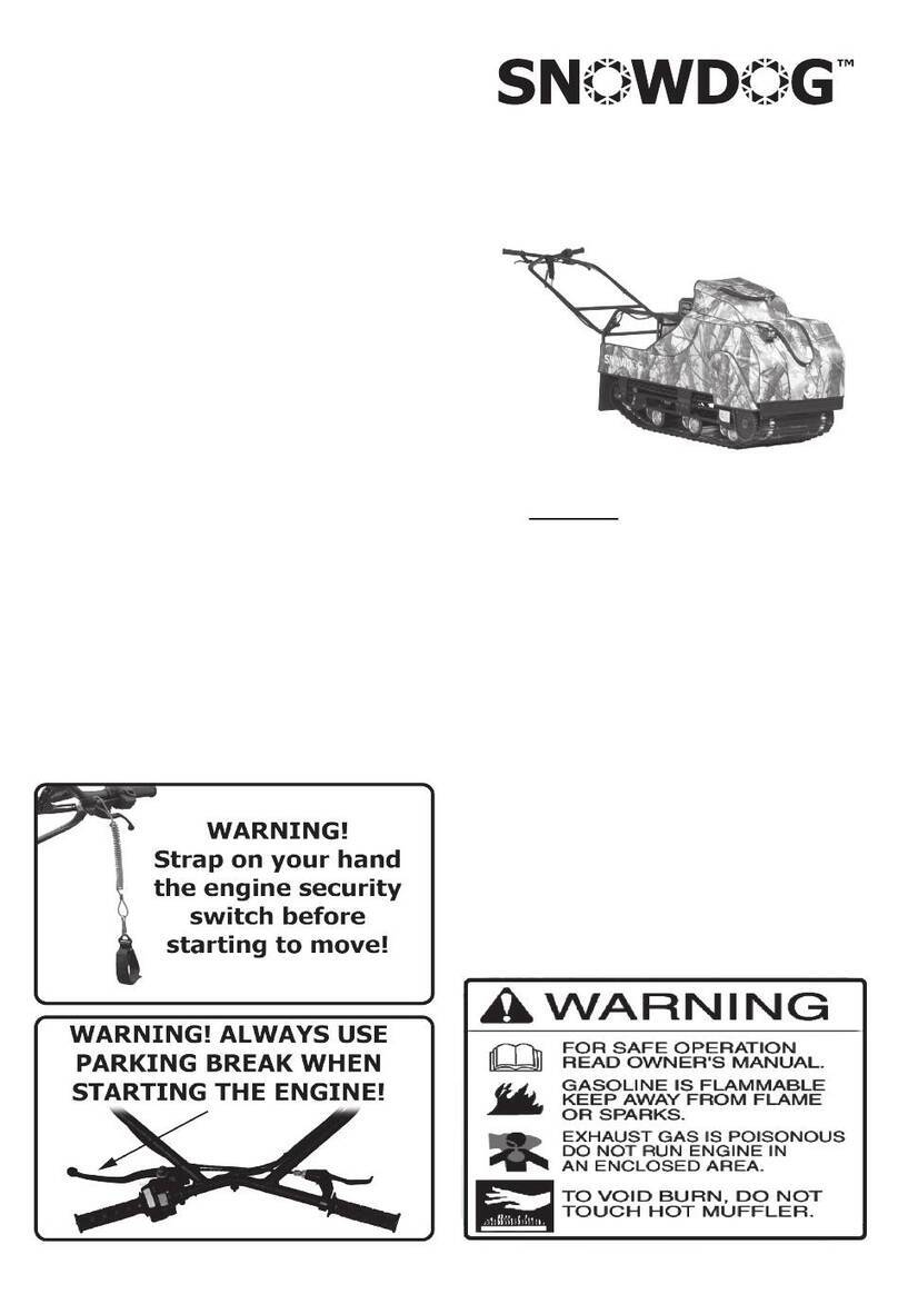 SNOWDOG COMPACT B7ZE L User manual
