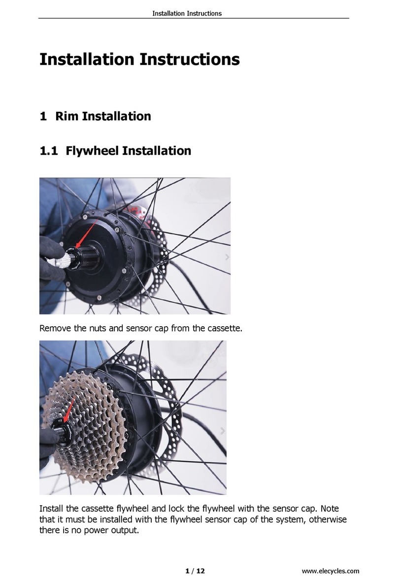 EleCycles SMA-Q installation instructions