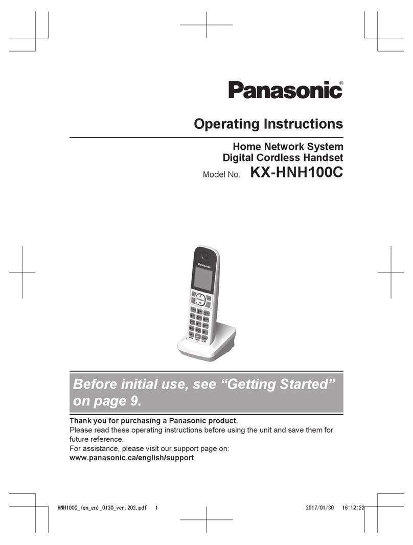 Panasonic KX-HNH100C operating instructions
