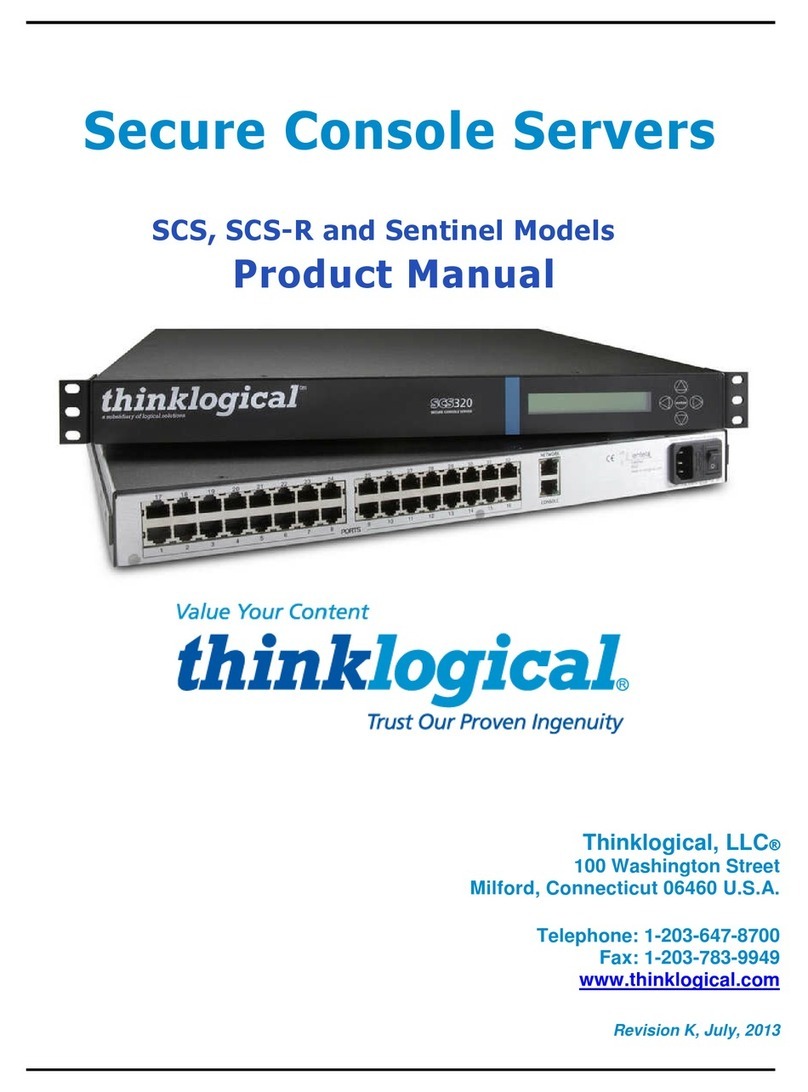 Thinklogical SCS80 User manual