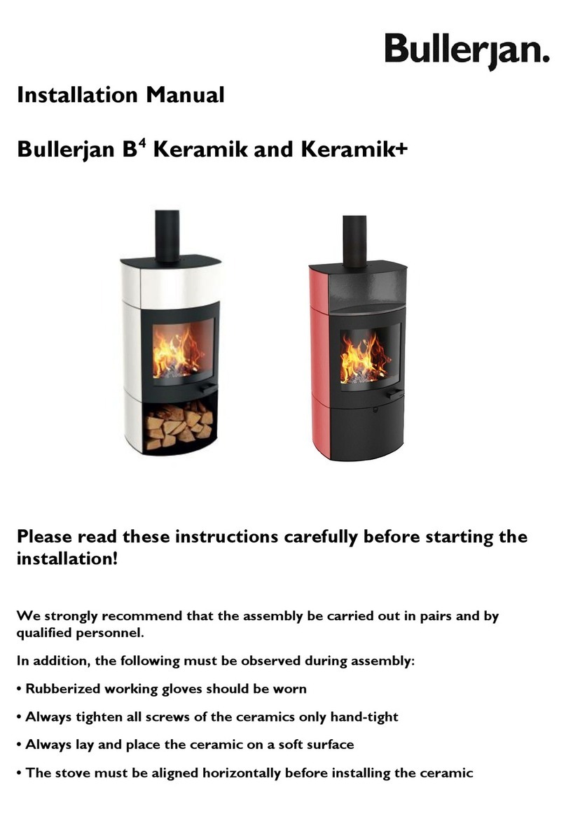 Bullerjan B4 Keramik installation manual Bullerjan B4 Keramik installation manual