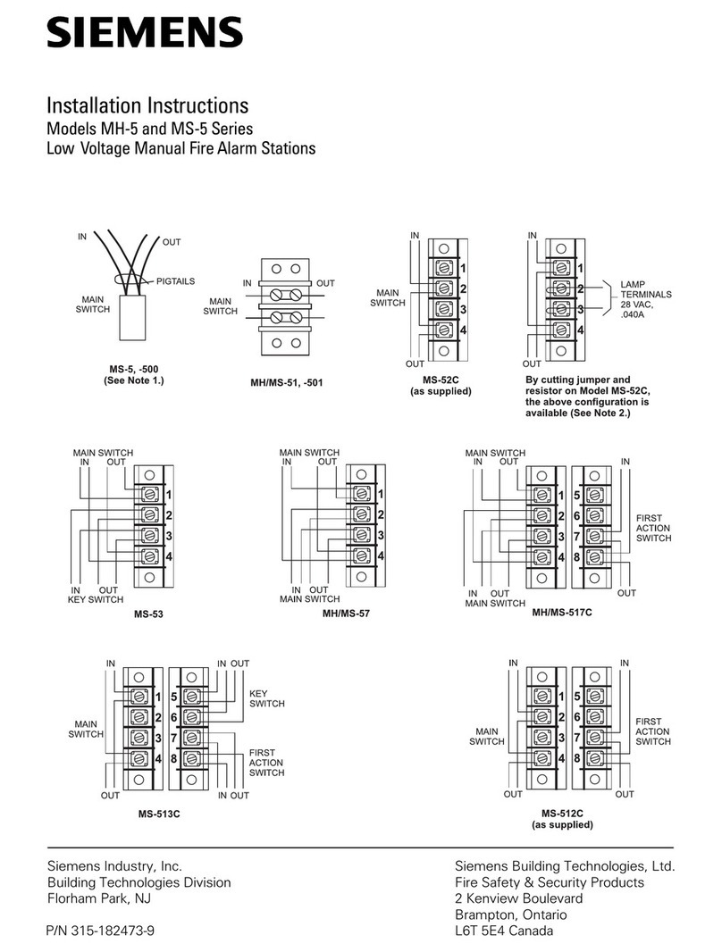Siemens MH-5 Series Service manual