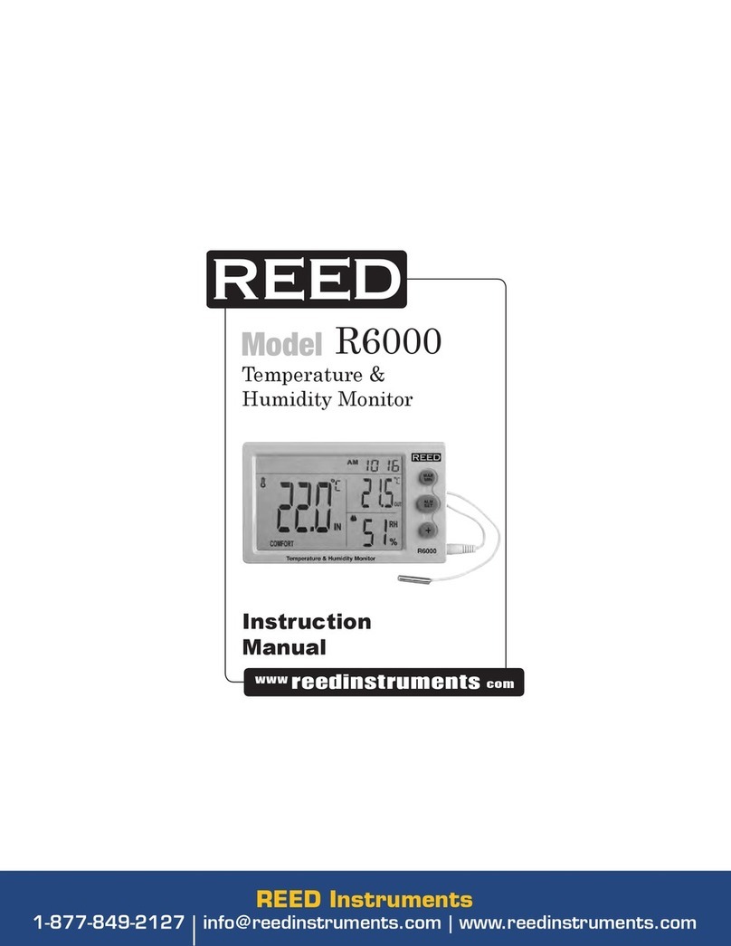 REED R6000 instruction manual