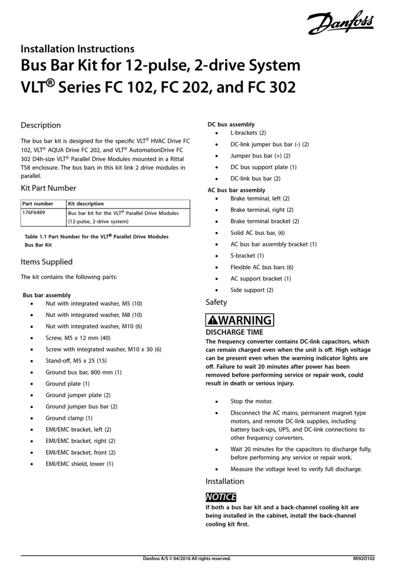 Danfoss 176F6489 User manual
