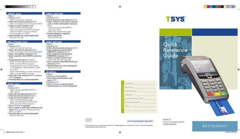 Ingenico PAYZONE iCT250 User manual