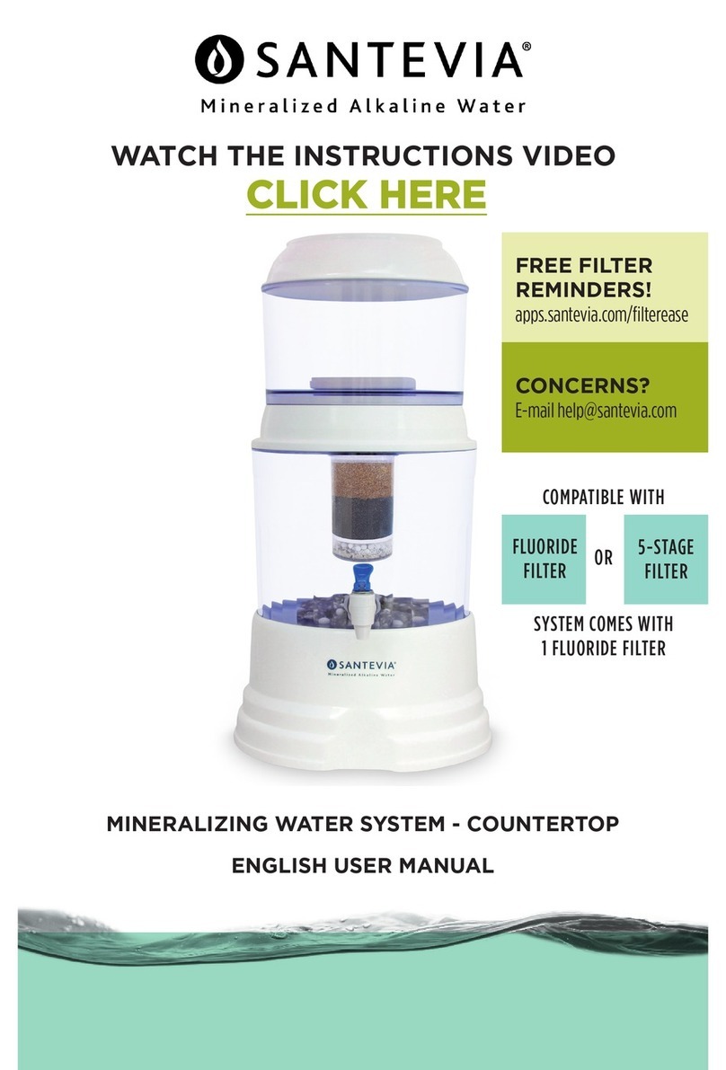 Santevia Countertop user manual