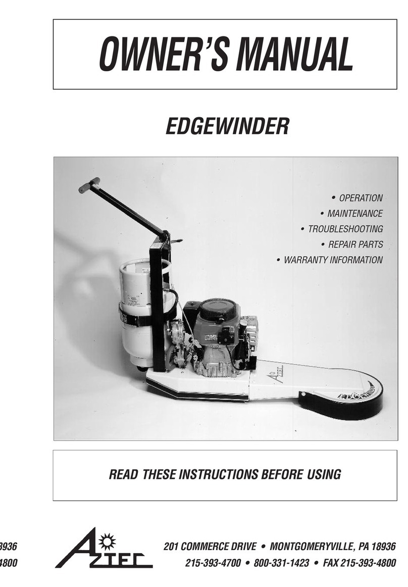Aztec EDGEWINDER User manual Aztec EDGEWINDER User manual