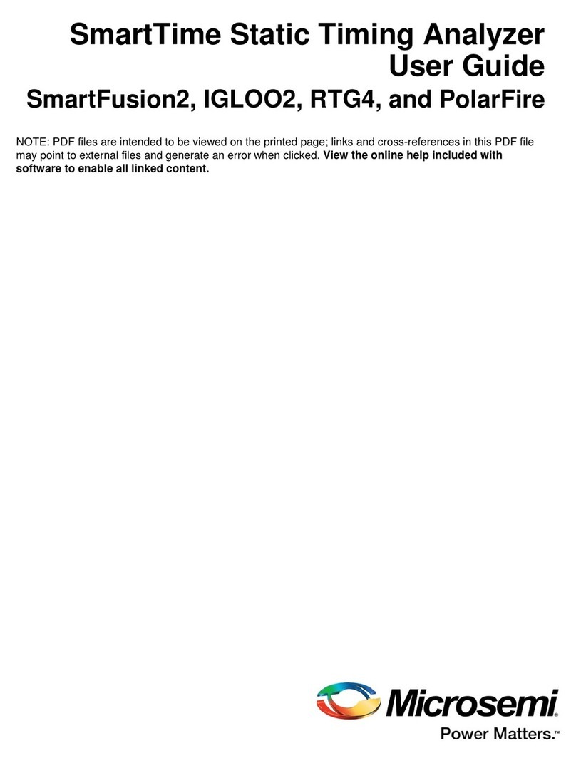 Microsemi SmartTime user guide