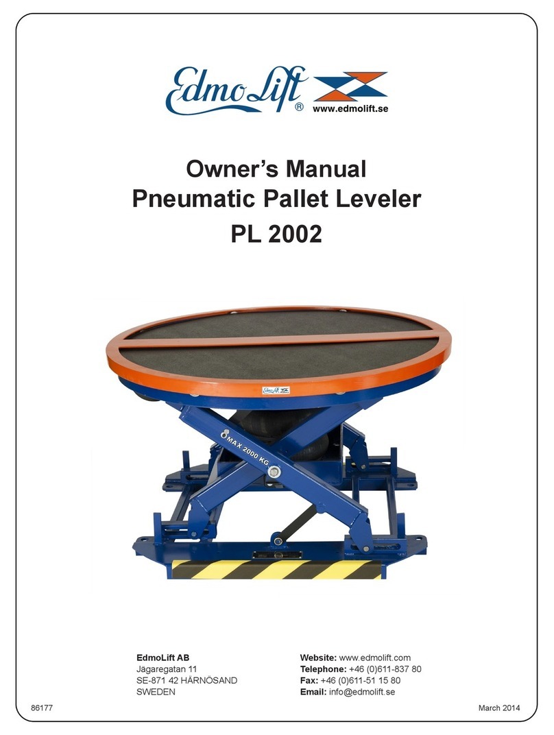 edmolift PL 2002 User manual