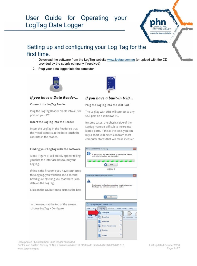 LogTag TREX-8 User guide for operating