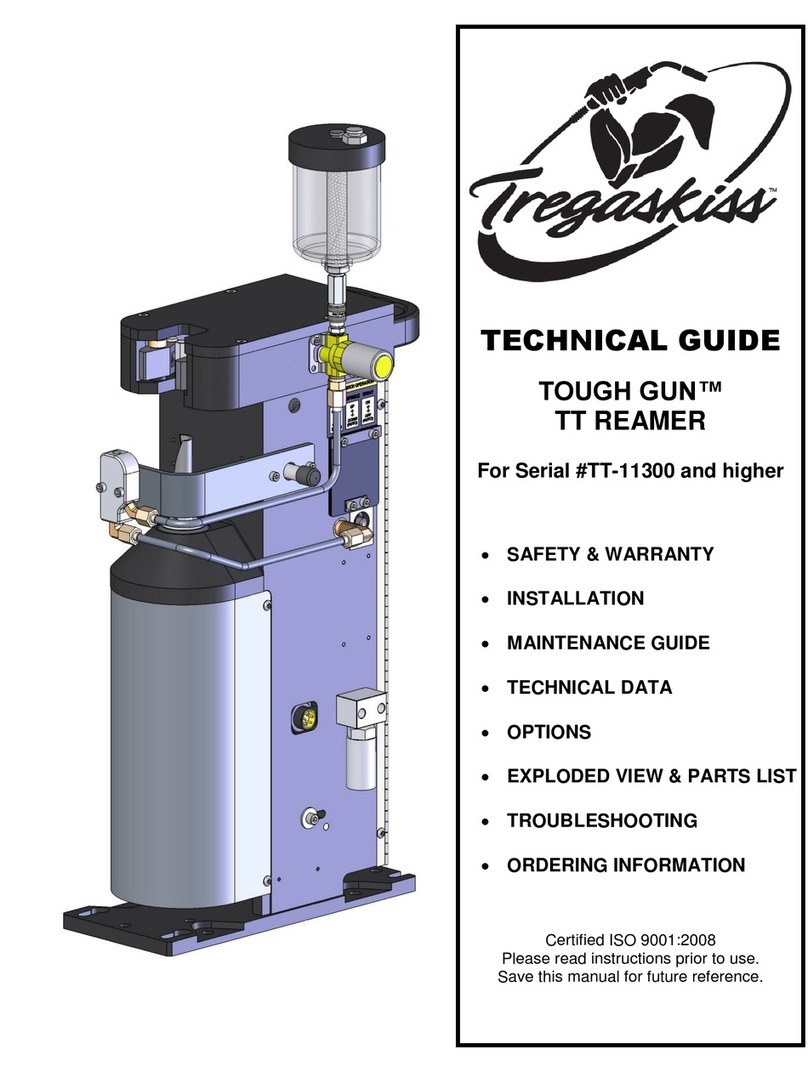 Tregaskiss TOUGH GUN TT REAMER Quick start guide