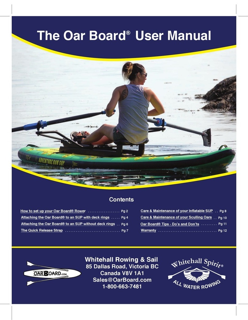 Oar Board Rower user manual