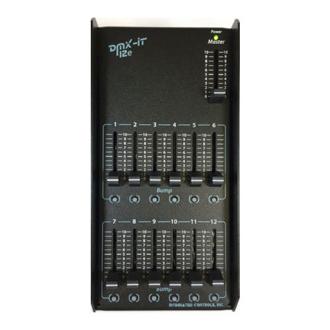 Integrated Controls, Inc. DMX-iT 12e user guide