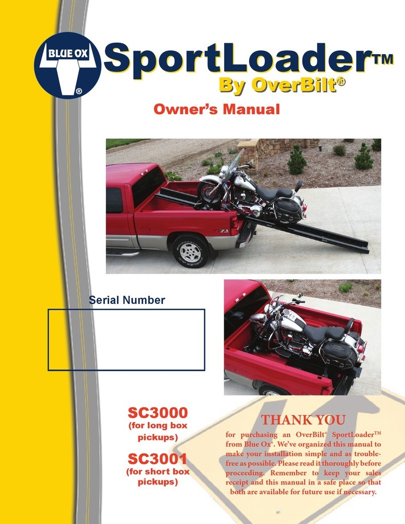 OverBilt SportLoader User manual