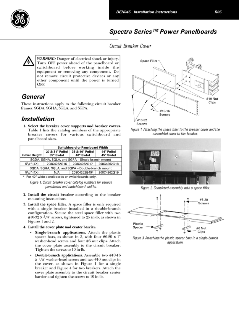 GE Spectra Series User manual