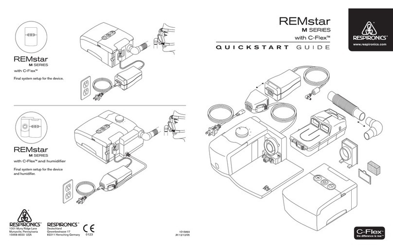 Respironics REMstar M Series User manual