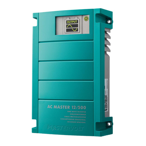 Mastervolt AC Master 12/300 Operating manual