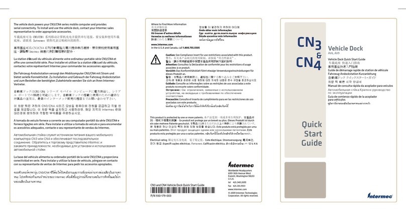 Intermec AV6 User manual