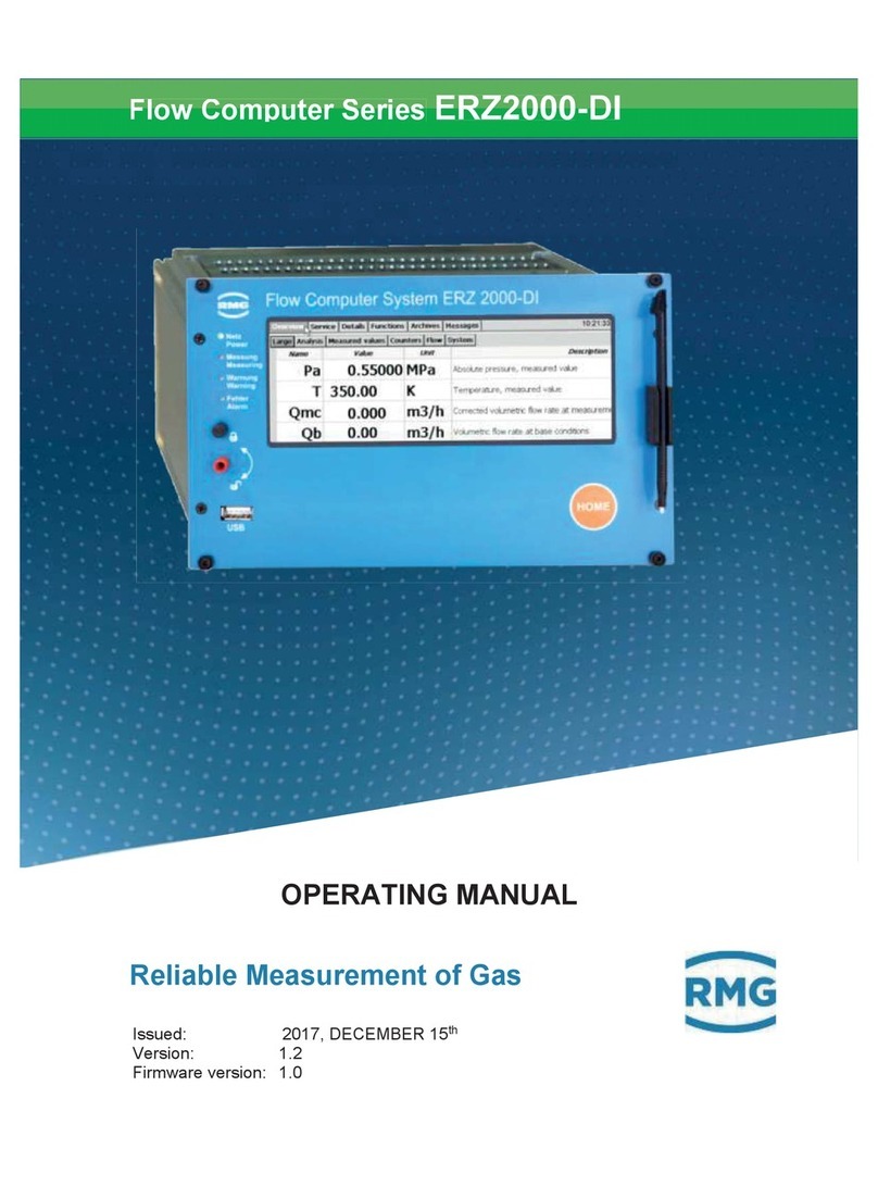 RMG ERZ2000-DI Series operating manual