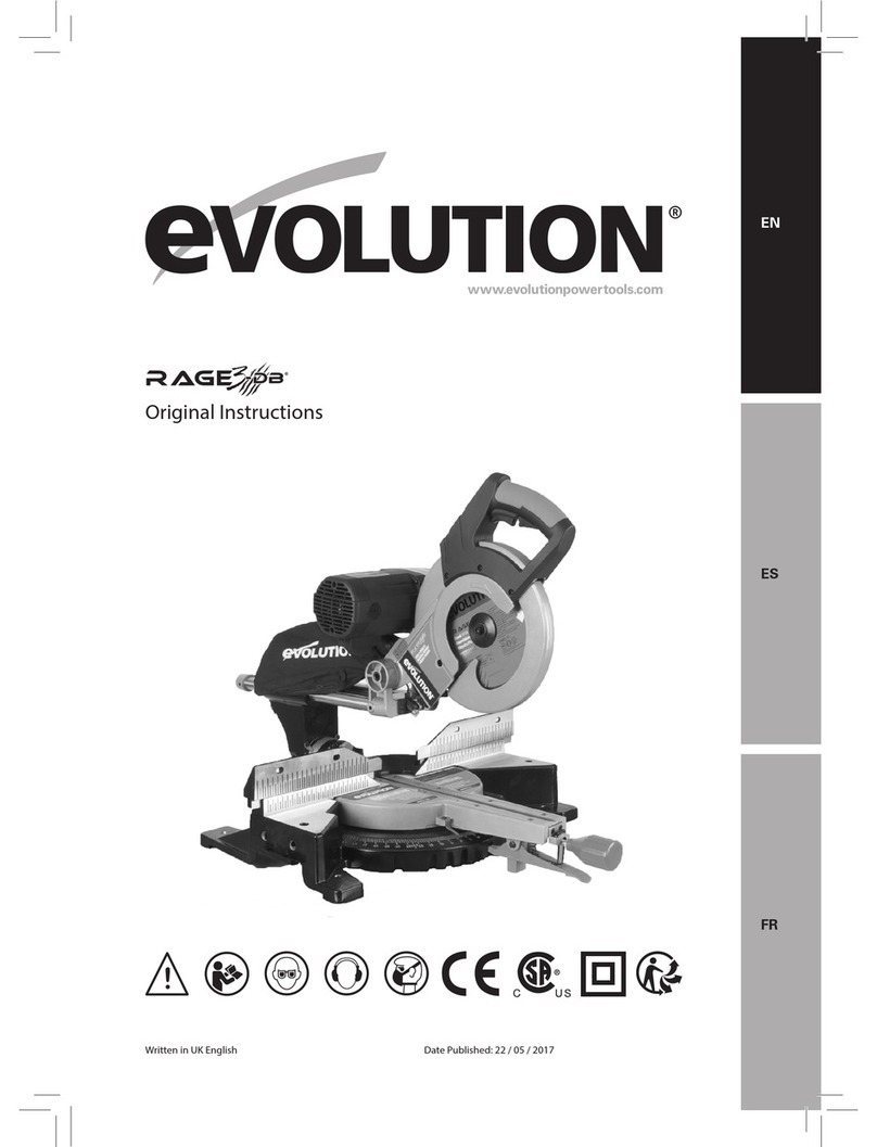 Evolution RAGE3-DB User manual