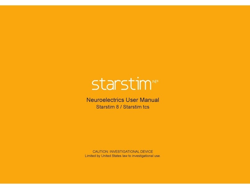 Neuroelectrics Starstim 8 user manual Neuroelectrics Starstim 8 user manual