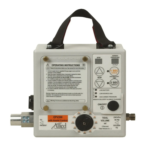 Allied Healthcare EPV200 user manual Allied Healthcare EPV200 user manual