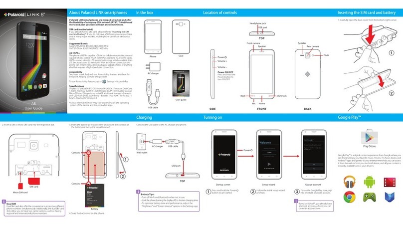 Polaroid LINK A5 User manual