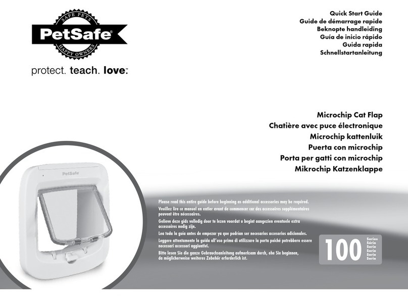 Petsafe 100 Series Operating and maintenance instructions