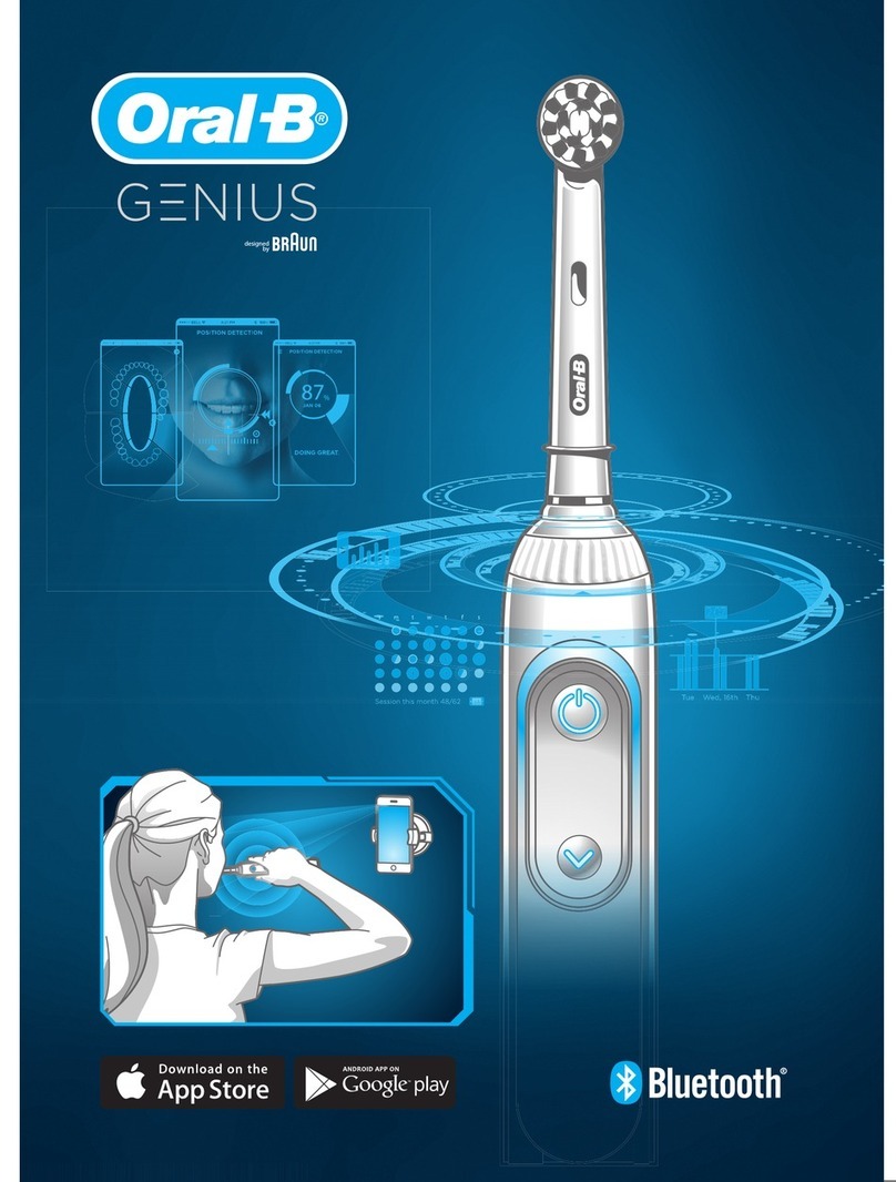 Braun Oral-B Genius quick start guide