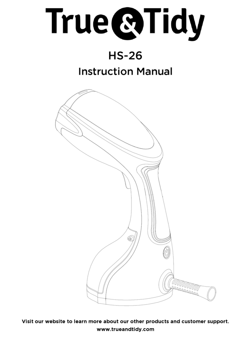 True & Tidy HS-26 User manual