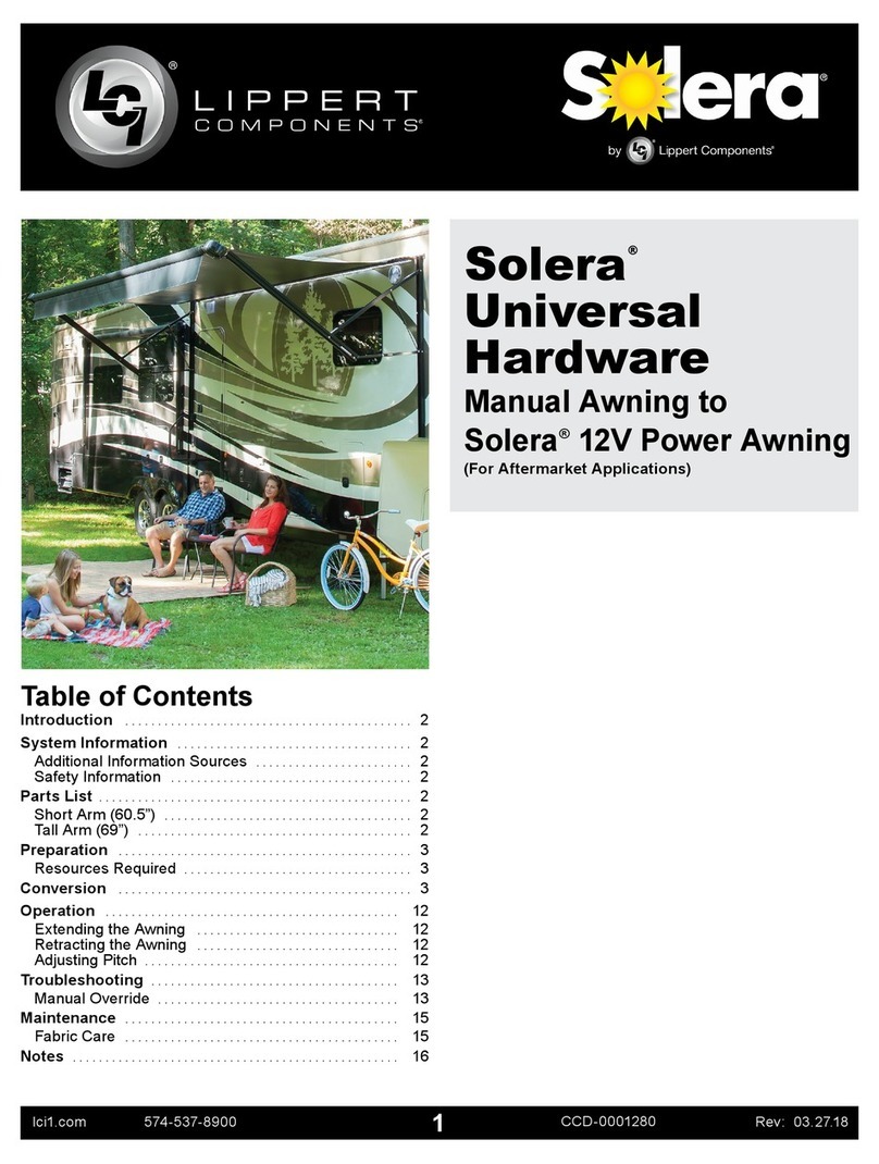 Lippert Components Solera User manual