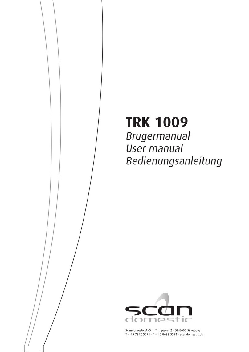 SCAN TRK 1009 user manual
