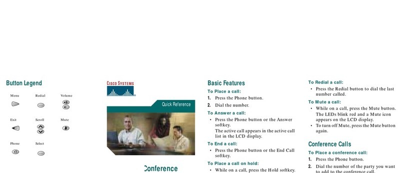 Cisco IP Conference Station 7935 User manual Cisco IP Conference Station 7935 User manual