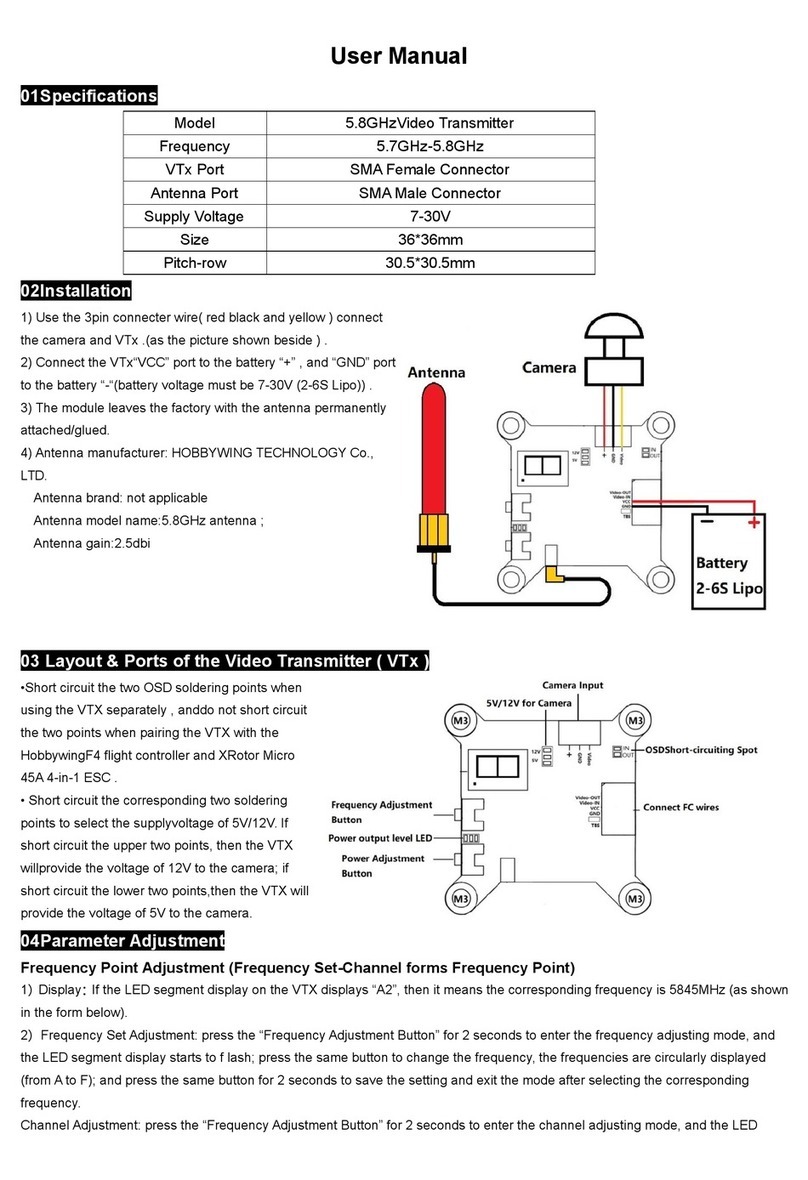 Hobbywing Technology XRotor user manual