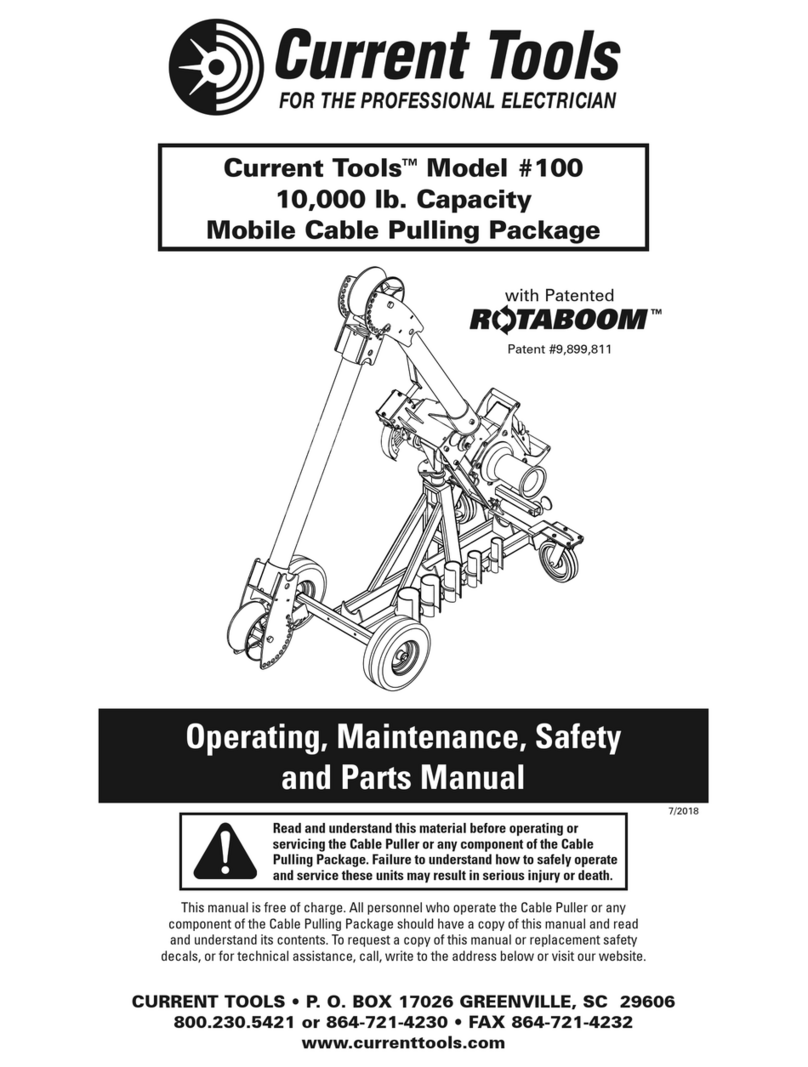 Current Tools RotaBoom 100 parts manual