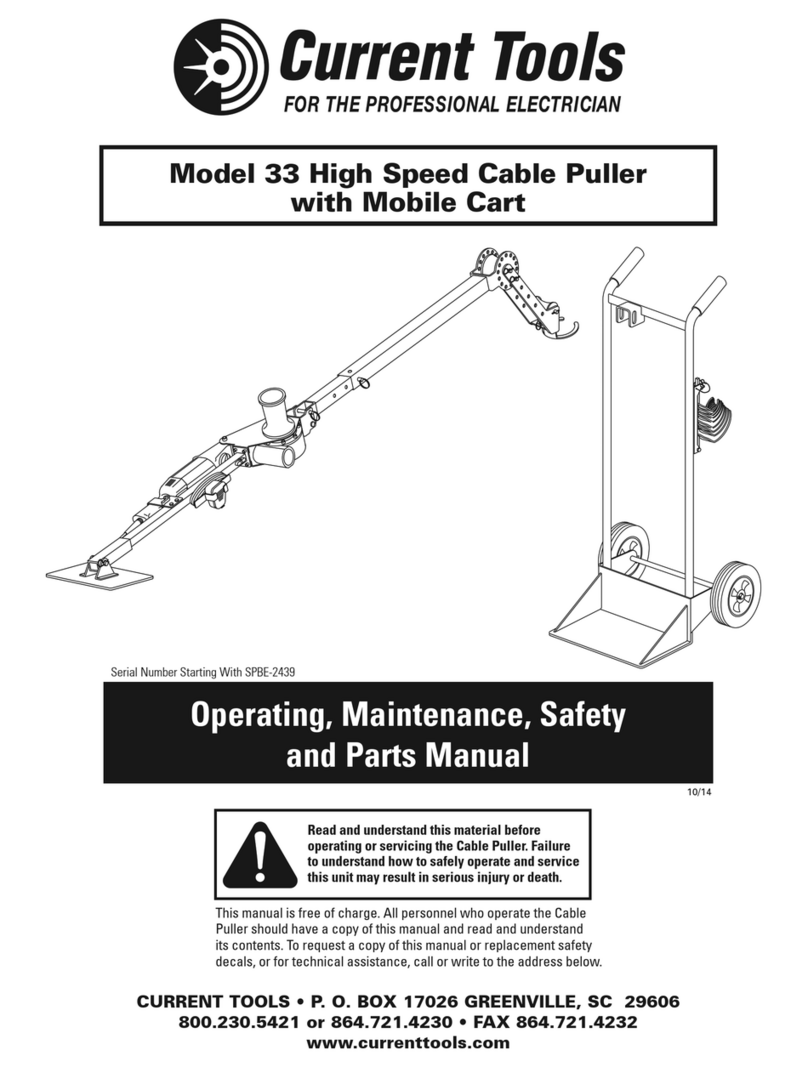 Current Tools 33 User manual