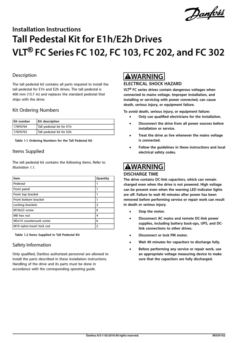 Danfoss 176F6764 installation instructions Danfoss 176F6764 installation instructions