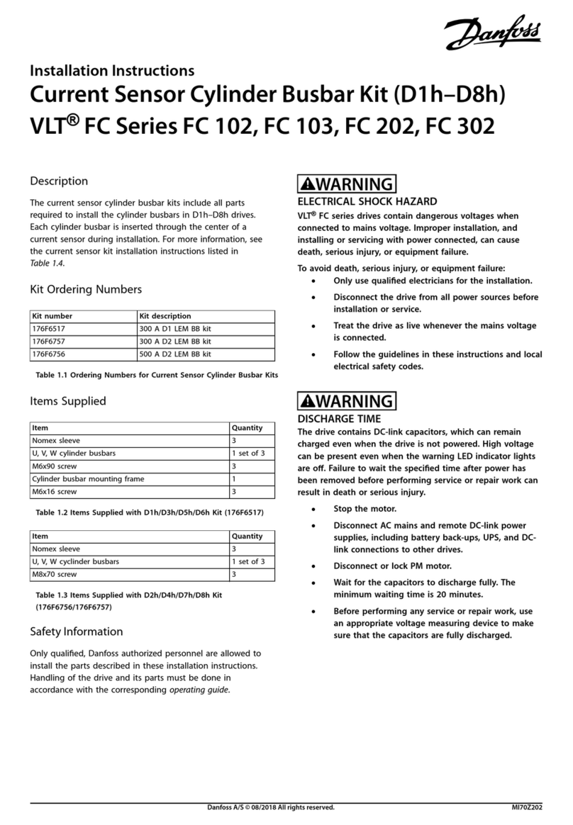 Danfoss 176F6757 User manual